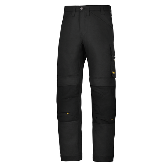 Snickers 6301 AllroundWork, Work Trousers Black, 38" Waist 32" Leg-Snickers 54