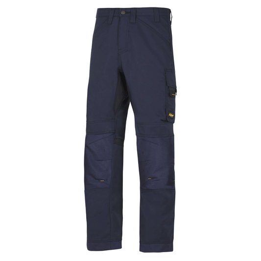 Snickers 6301 AllroundWork, Work Trousers Navy Blue, 38" Waist 35" Leg-Snickers 154