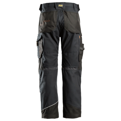 Snickers 6314 RuffWork, Canvas+ Kneepad Work Trousers Black