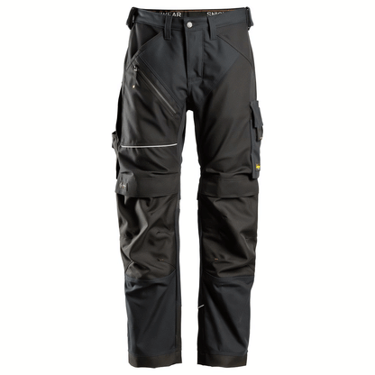 Snickers 6314 RuffWork, Canvas+ Kneepad Work Trousers Black