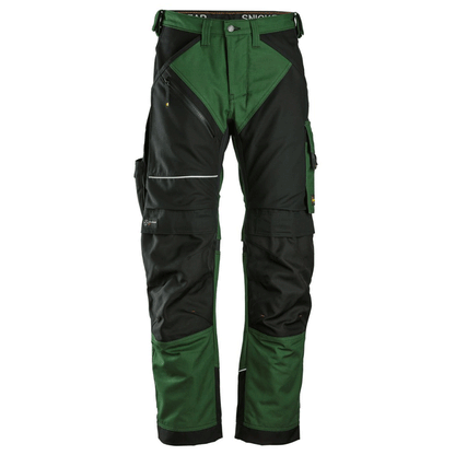 Snickers 6314 RuffWork, Canvas+ Kneepad Work Trousers Forest Green