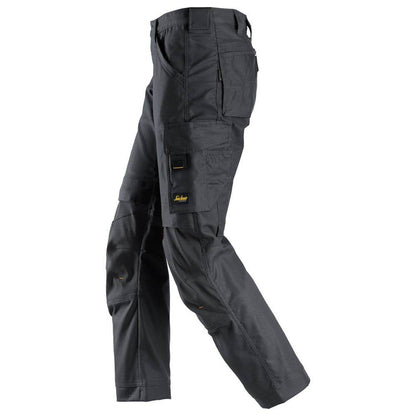 Snickers 6324  AllroundWork, Canvas+ Stretch Work Trousers+ Steel Grey