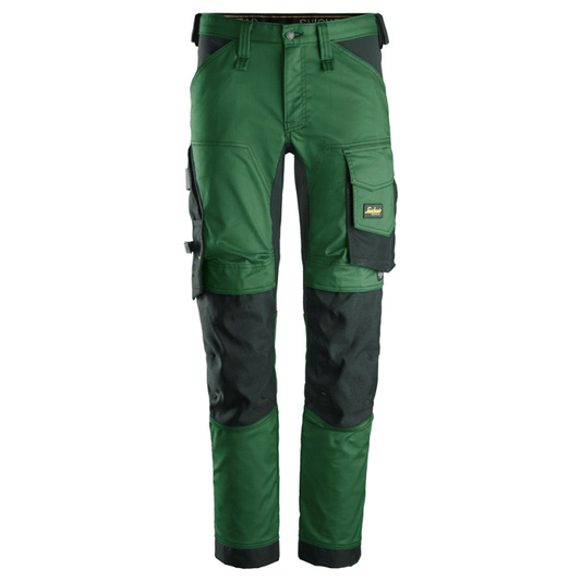 Snickers 6341 AllroundWork Stretch Kneepad Trousers Forest Green