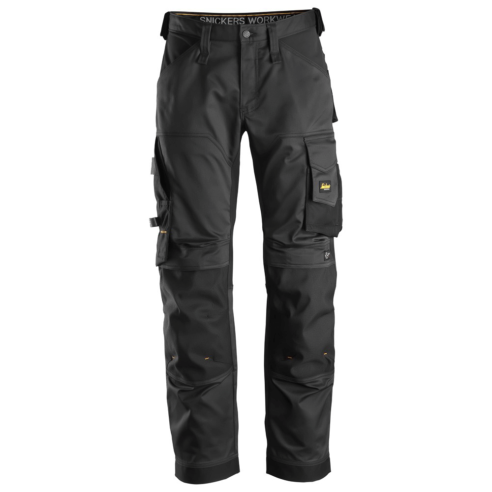 Snickers 6351 AllroundWork, Stretch Loose Fit Work Trousers Black