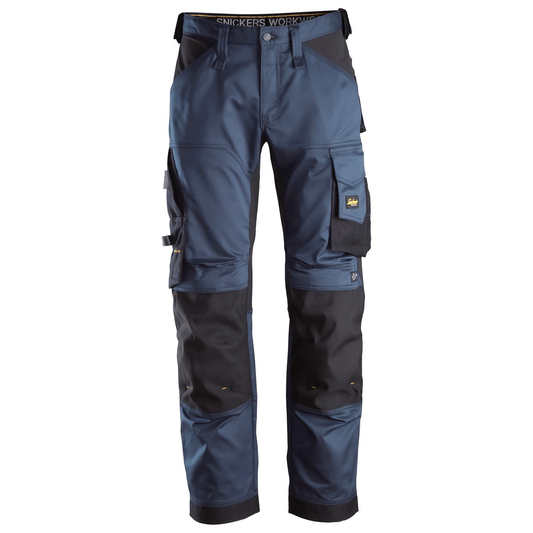 Snickers 6351 AllroundWork, Stretch Loose Fit Work Trousers Navy Blue