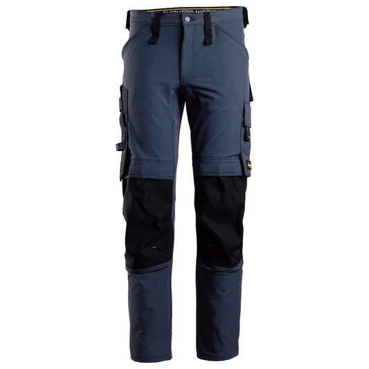 Snickers 6371 AllroundWork, Full Stretch Kneepad Trouser Navy Blue