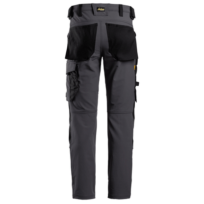 Snickers 6371 AllroundWork, Full Stretch Kneepad Trouser Steel Grey