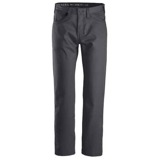 Snickers 6400 Service Chinos Steel Grey 33" Waist - 32" Leg - Snickers Size 96