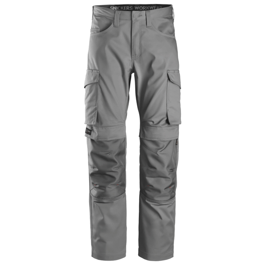 Snickers 6801 Service Trousers + Knee Pockets Grey