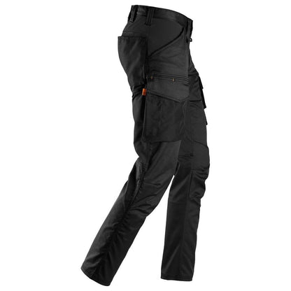 Snickers 6803 AllroundWork, Stretch Trousers without Knee Pockets Black
