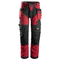 Snickers 6902 FlexiWork, Kneepad Holster Pocket Work Trousers Chilli Red