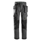 Snickers 6923 FlexiWork Floorlayer Holster Pocket Trousers Steel Grey 36" Waist / 37" Leg - Snickers Size 252