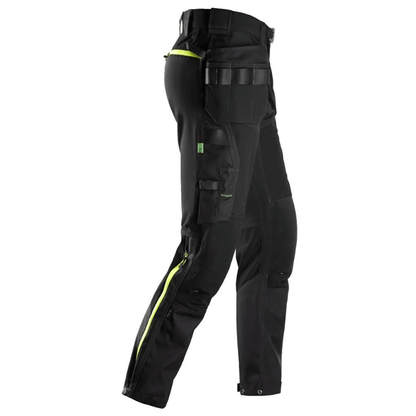 Snickers 6940 FlexiWork, Stretch Work Knee Pad Holster Pocket Trousers Various Colours