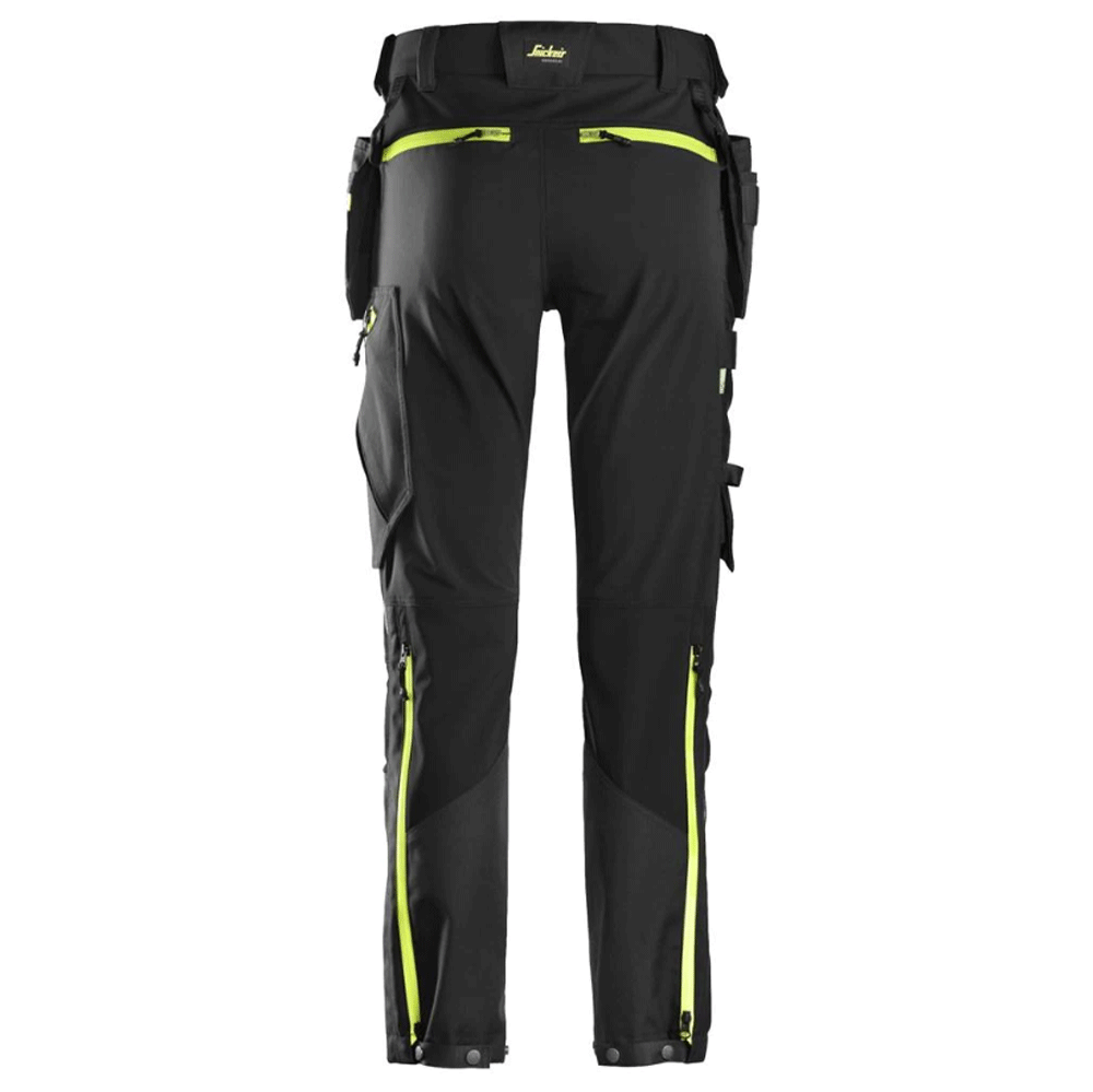 Snickers 6940 FlexiWork, Stretch Work Knee Pad Holster Pocket Trousers Various Colours
