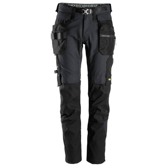 Snickers 6972  FlexiWork, Work Trousers+ Detachable Holster Pockets, Waist 30" Leg 32"-Snickers 44