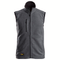 Snickers 8024 AllroundWork, Polartec® Fleece Vest Steel Grey/Black Large