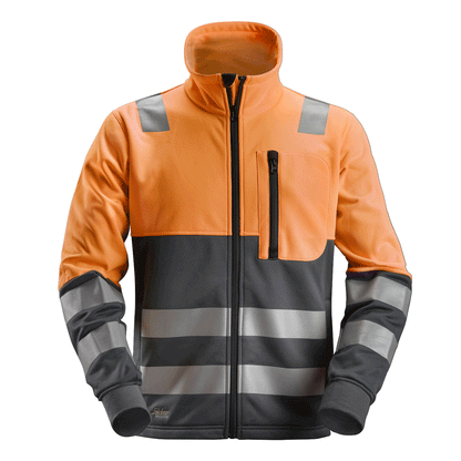 Snickers 8035 AllroundWork, Hi-Vis FZ Jacket CL2 Various Colours