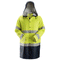 Snickers 8261 ProtecWork, Flame Retardant PU Hi-Vis Rain Jacket, Class 3