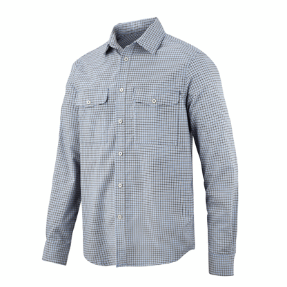 Snickers 8507 AllroundWork Comfort Checked LS Shirt Various Colours