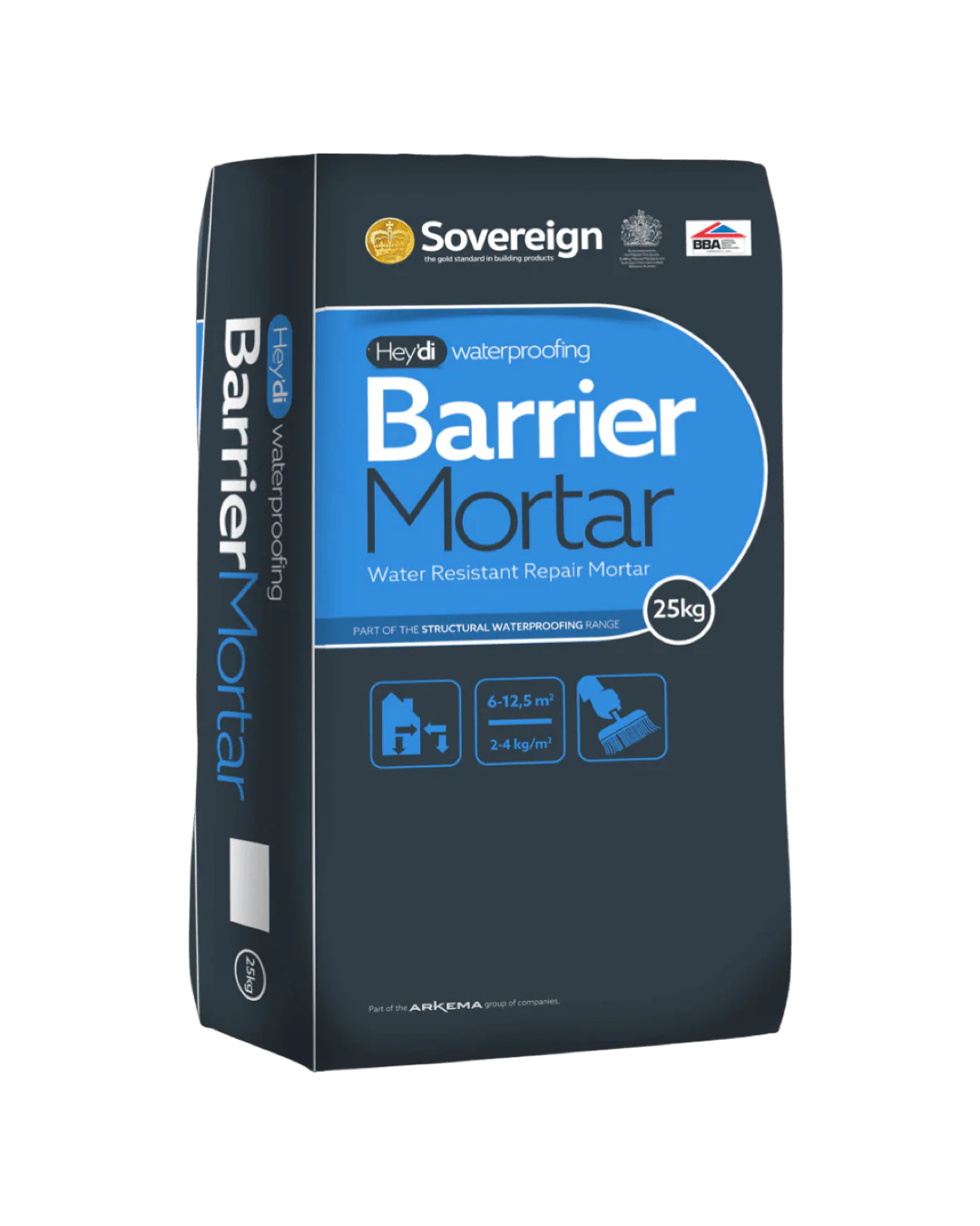 Sovereign Hey'Di Barrier Mortar – High-Performance Waterproof Repair Mortar - 25kg