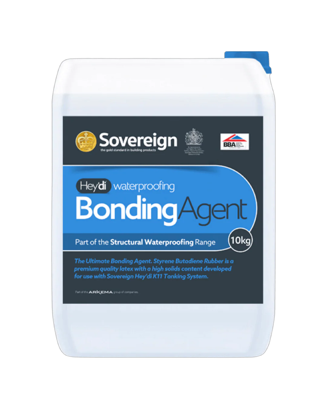 Sovereign Hey’di Bonding Agent - Carboxylated SBR Polymer Dispersion for Renders, Screeds & Tanking Systems