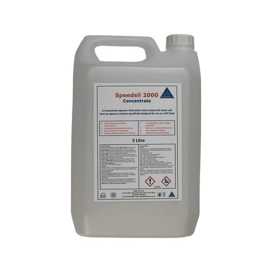 Speedsil 2000 (Concentrate) – Chemical DPC Injection Fluid (5L) - Biokil Crown