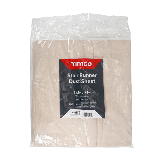 Stair Runner Dust Sheet - 24ft x 3ft