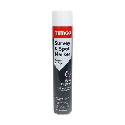Survey & Spot Market - Aerosol Paint - White (General)