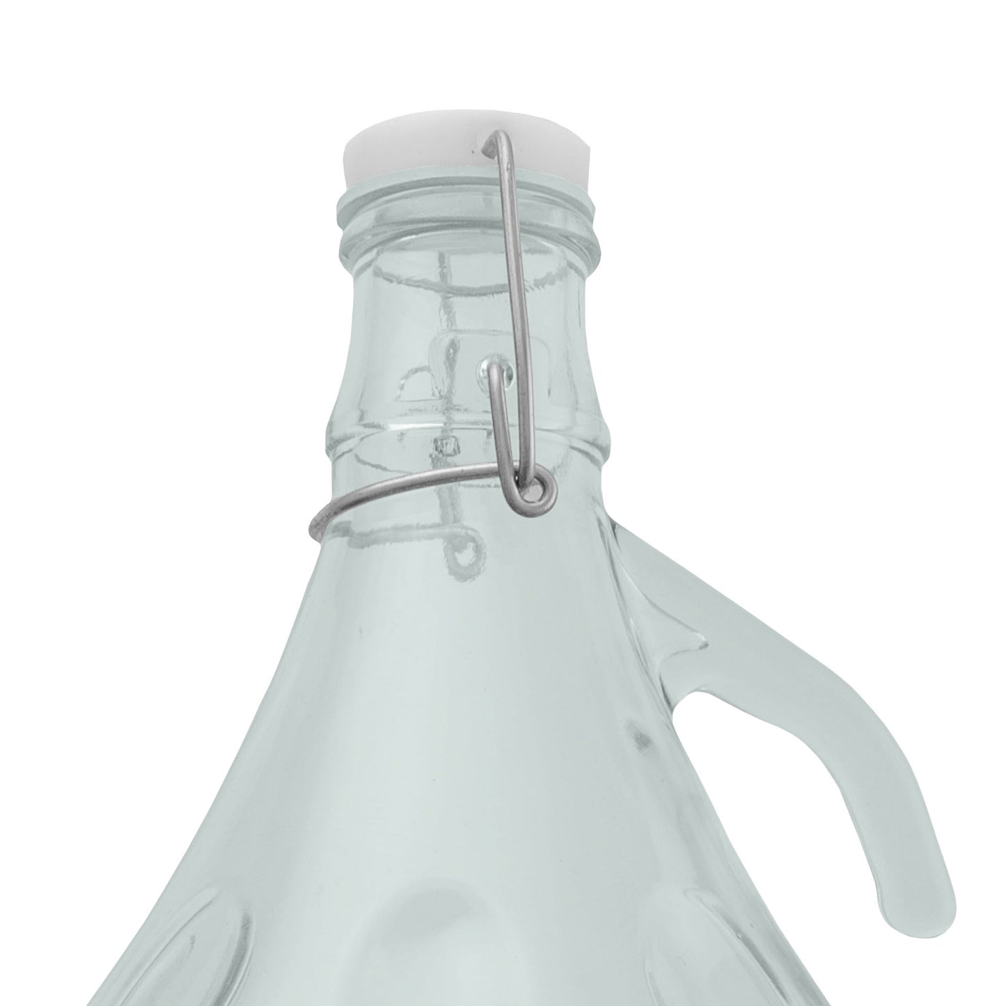 Glass Demijohn 5L With Swing Top Cap