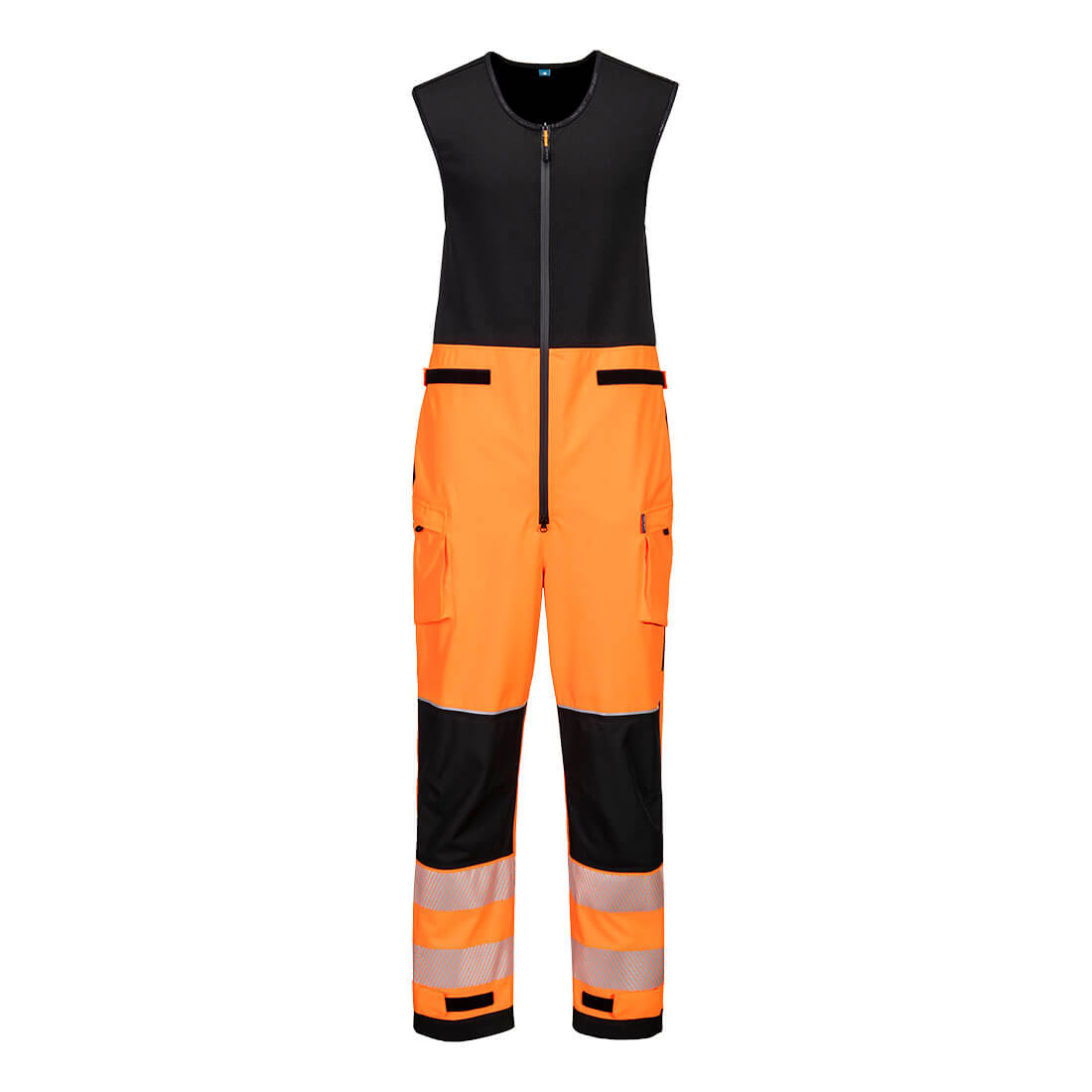 Portwest PW3 Hi-Vis Rain Salopettes (3L) T150