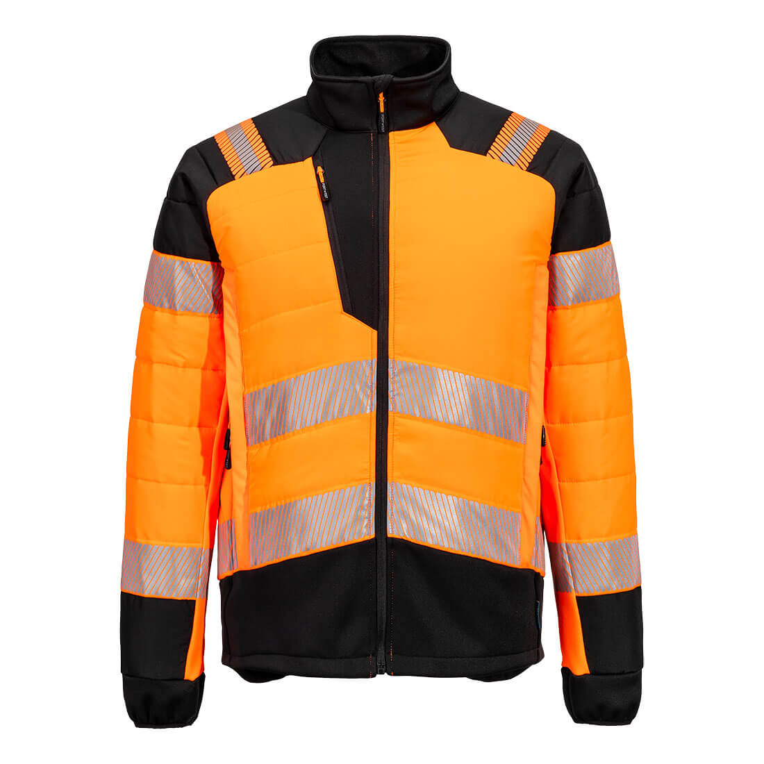 Portwest  PW3 Hi-Vis Hybrid Baffle Jacket T170