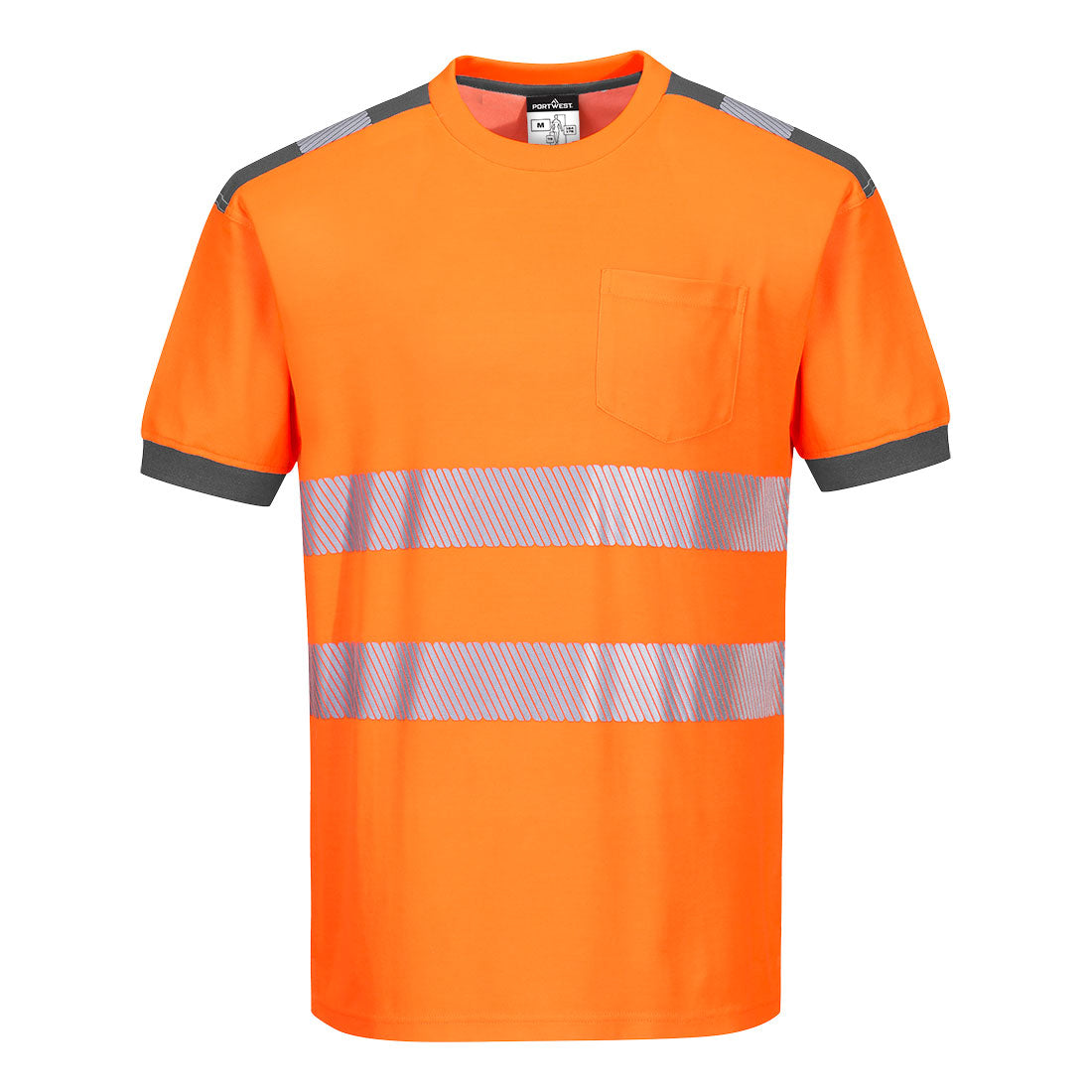 Portwest  PW3 Hi-Vis Cotton Comfort T-Shirt S/S  T181