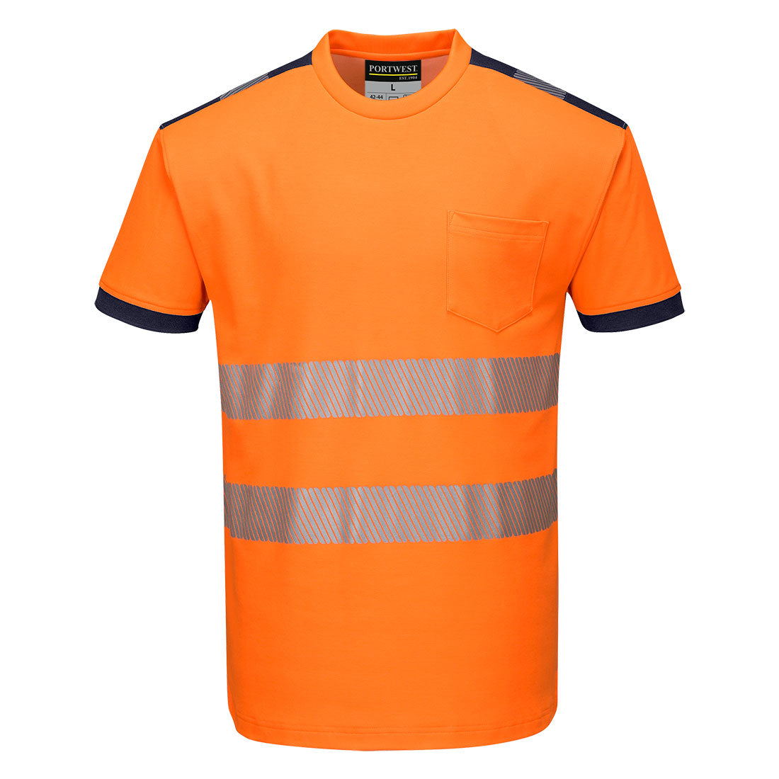 Portwest  PW3 Hi-Vis Cotton Comfort T-Shirt S/S  T181