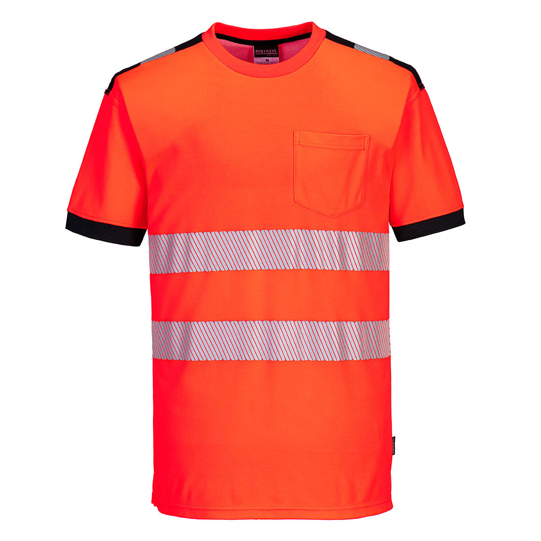 Portwest  PW3 Hi-Vis Cotton Comfort T-Shirt S/S  T181