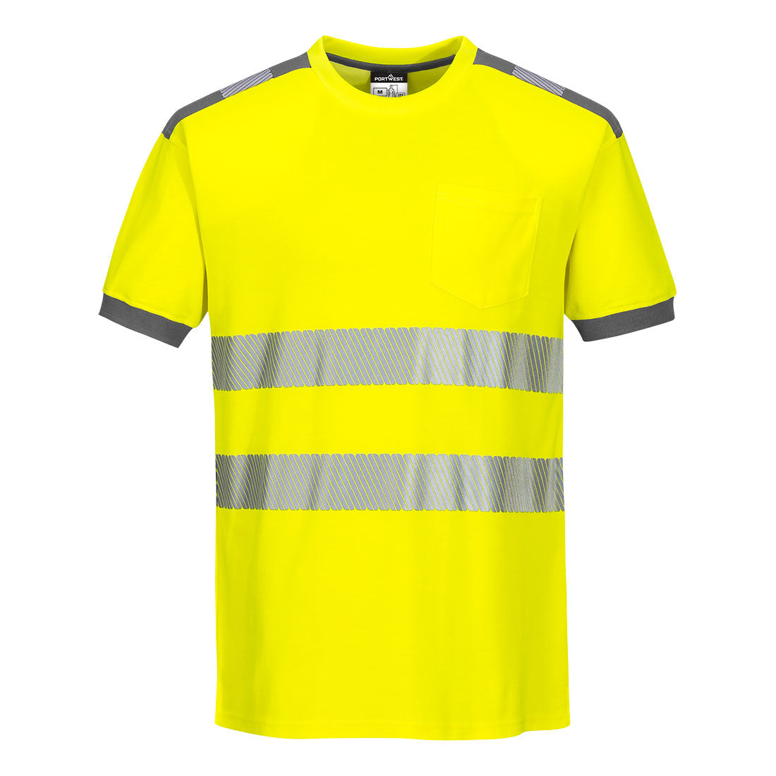 Portwest  PW3 Hi-Vis Cotton Comfort T-Shirt S/S  T181