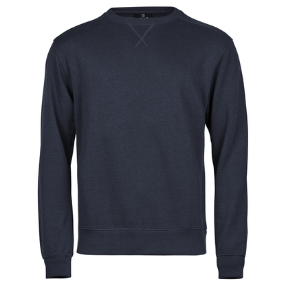 Tee Jays 5504 Ribbed Interlock Crew Neck Sweatshirt