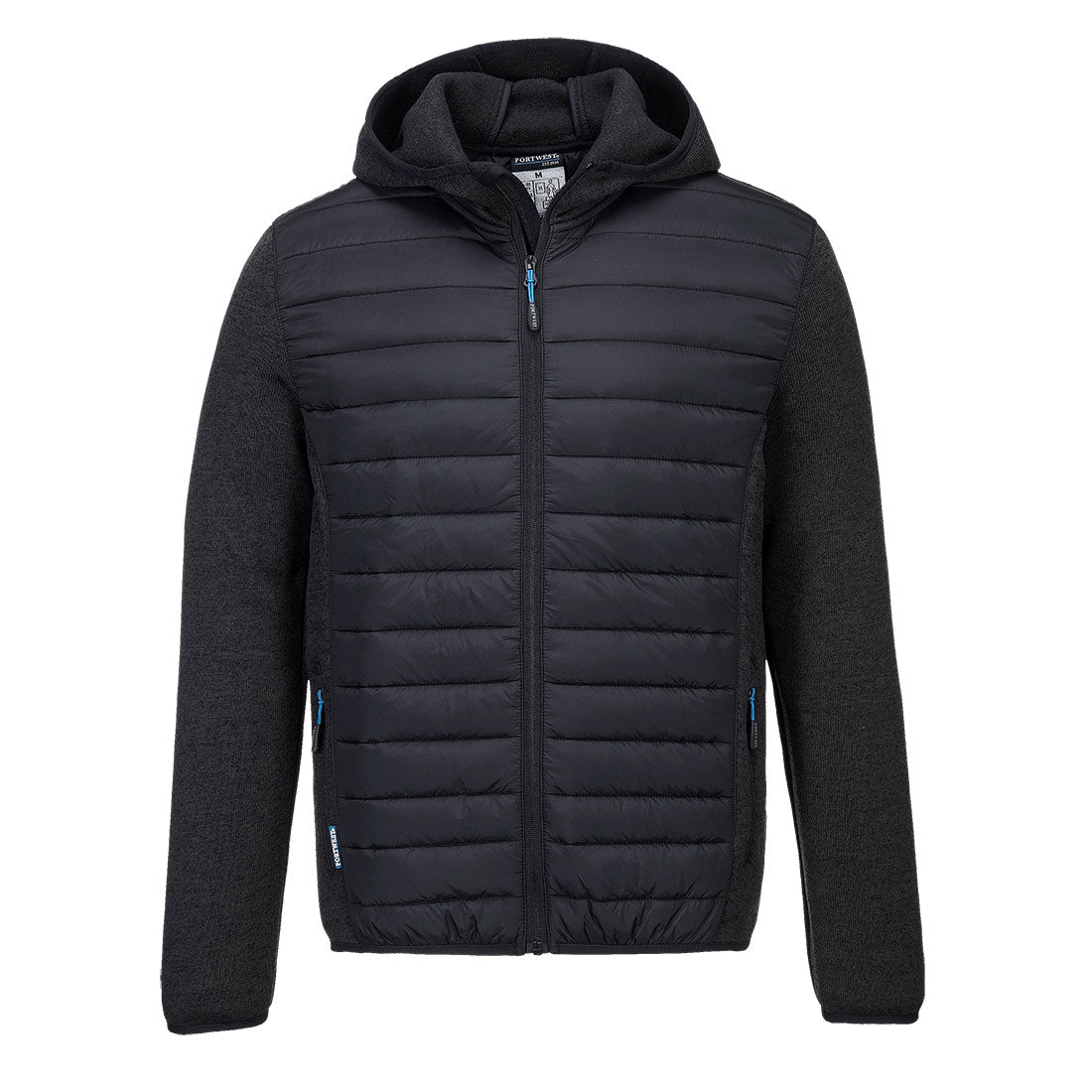 Portwest  KX3 Hybrid Baffle Jacket Grey Marl T832