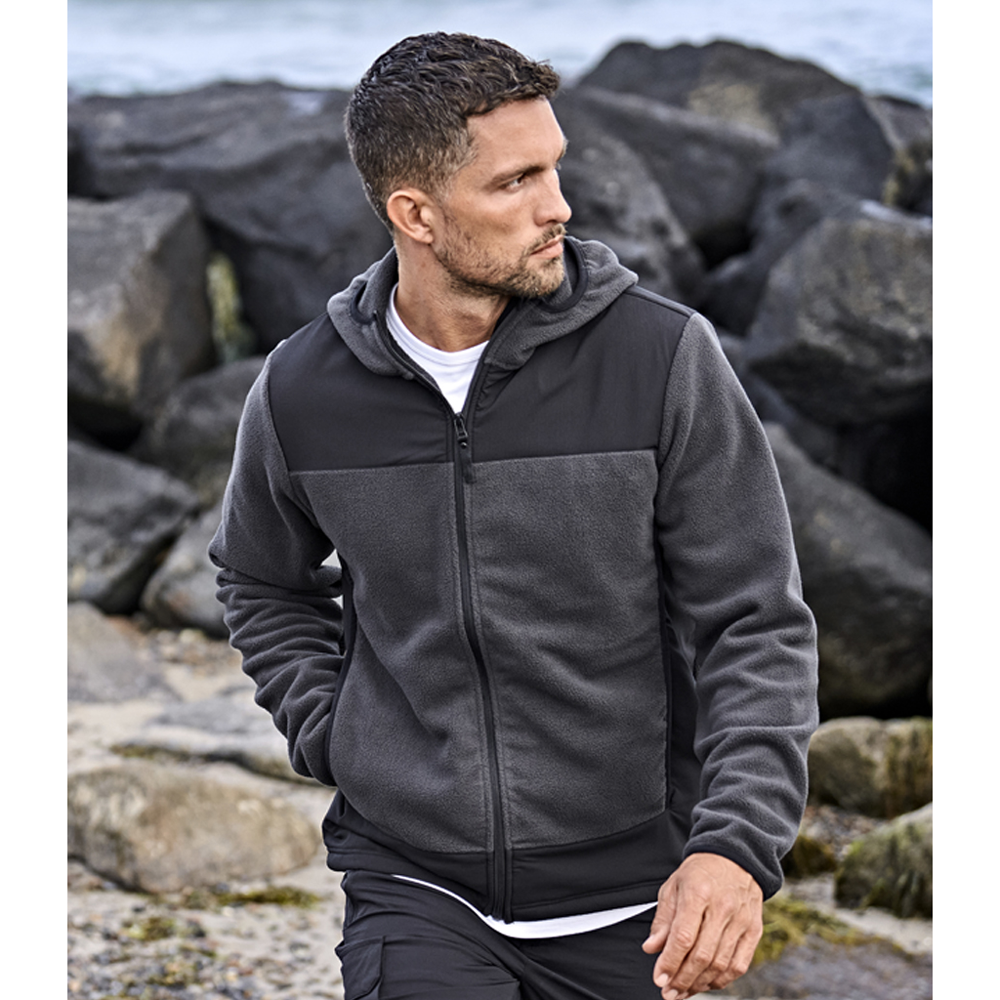 Tee Jays 9124 Mountain Hooded Fleece