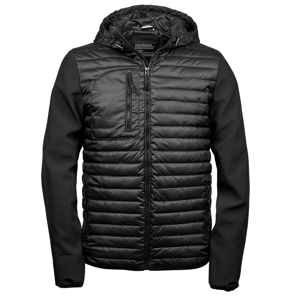 Tee Jays 9628 Hooded Crossover Jacket