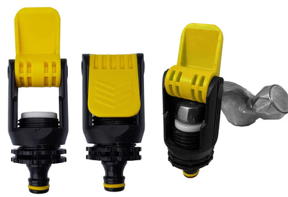 Kitchen Tap Adaptor "Non Branded" Yellow