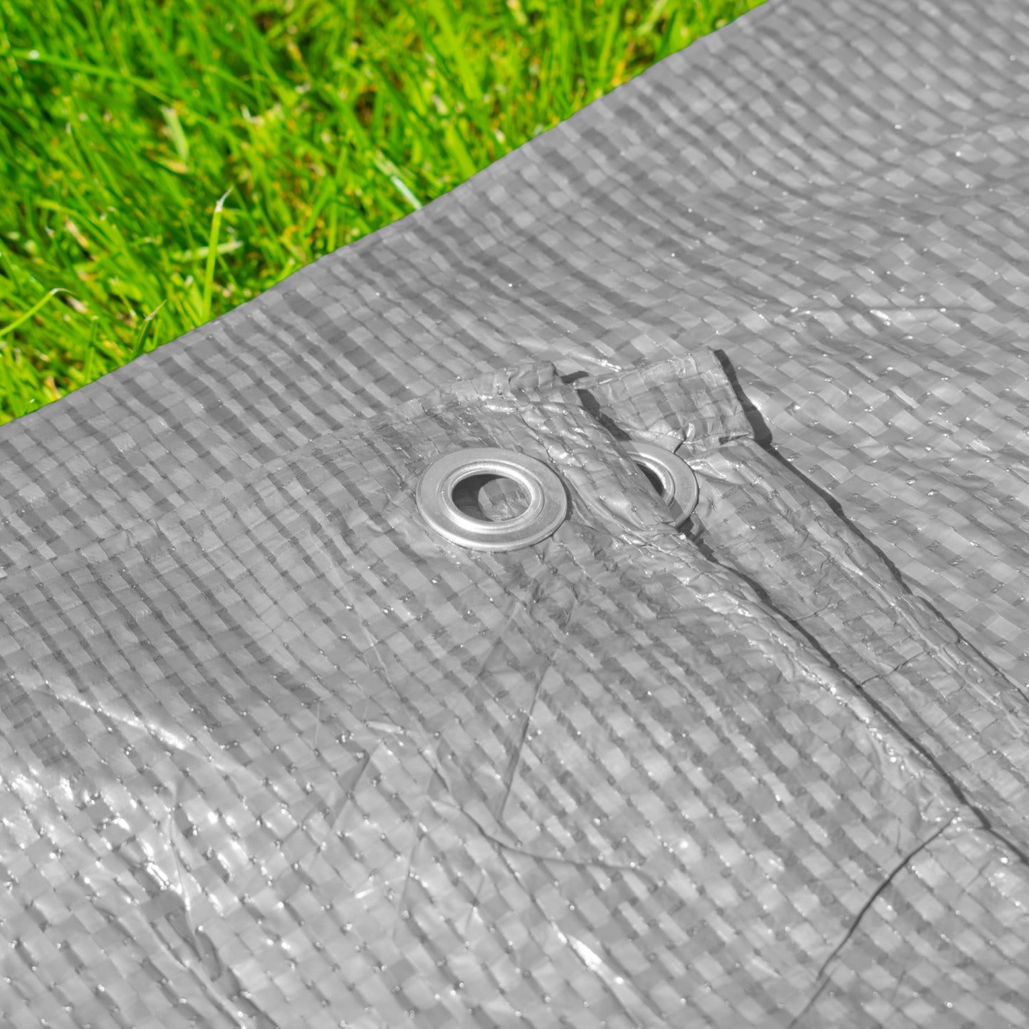 Gray S-Grade Tarpaulin 1.5m x 2m