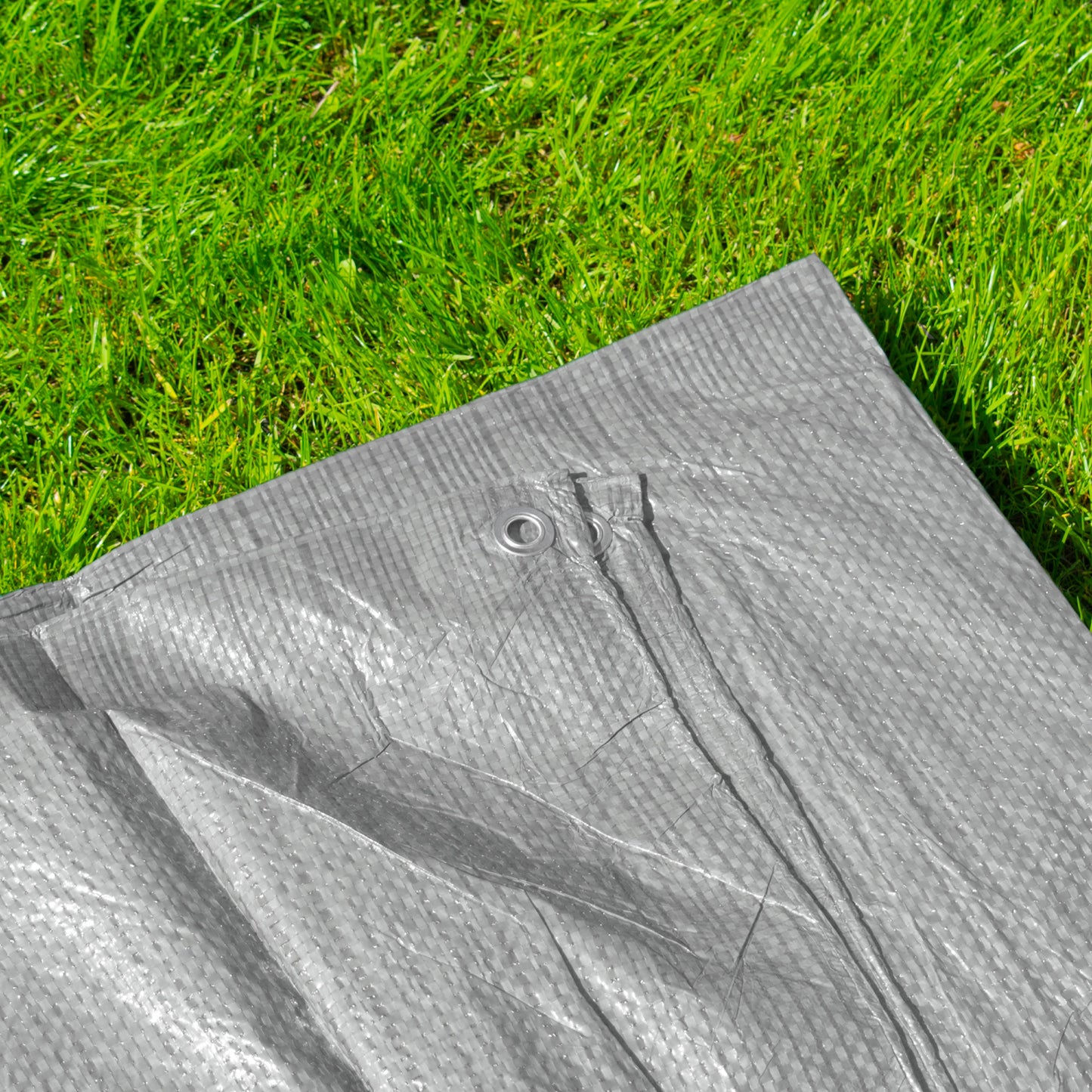 Gray S-Grade Tarpaulin 1.5m x 2m