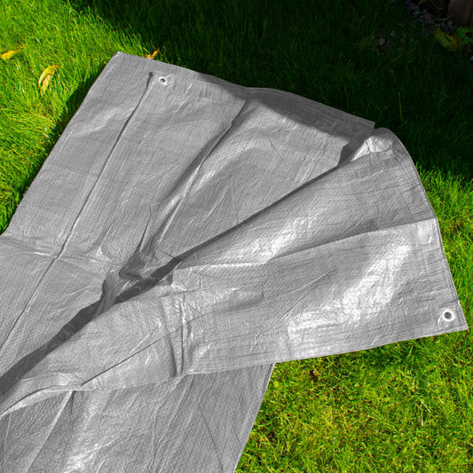 Gray S-Grade Tarpaulin 2m x 3m