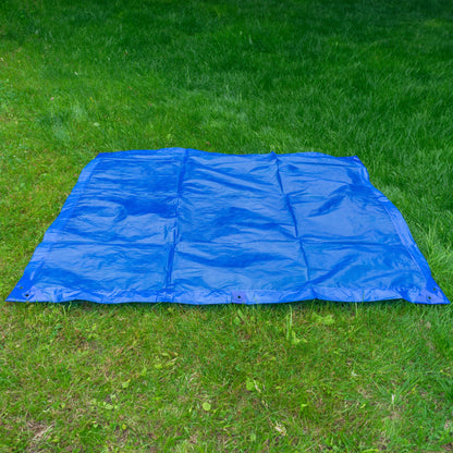 M-Grade LLDPE Blue Tarpaulin 4m x 5m