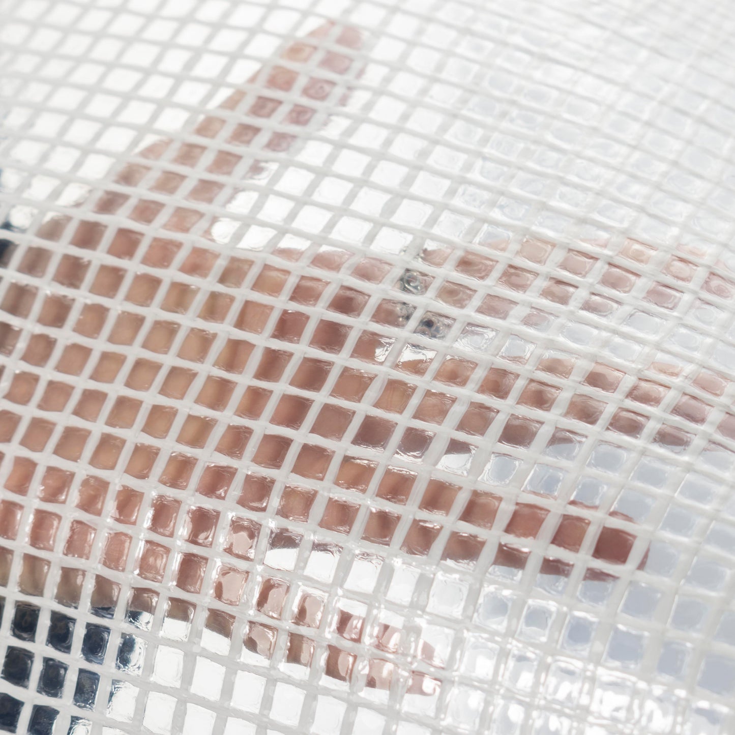 Clear M-Grade Tarpaulin with 10m of 6mm Bungee Rope and 10 x Slide Type Tarp Clips