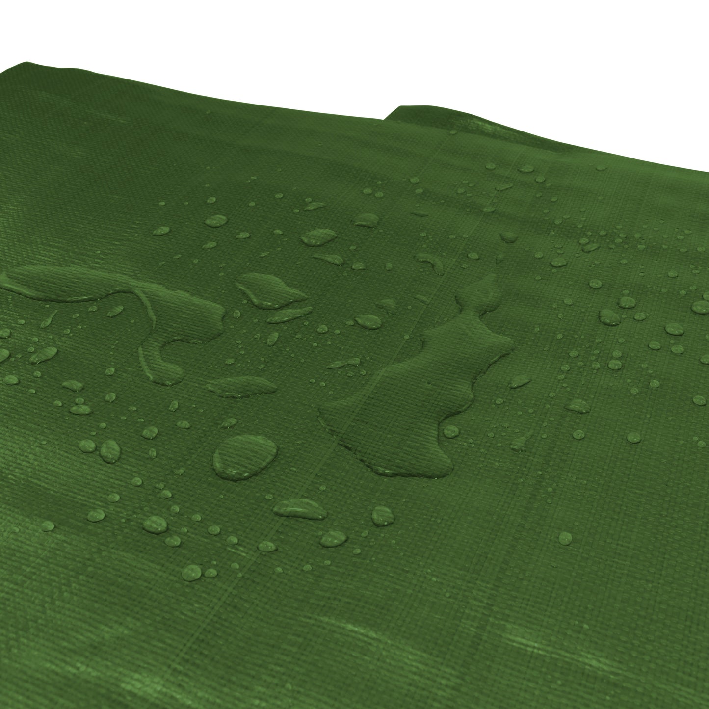 Green/Brown L-Grade Tarpaulin 6m x 10m