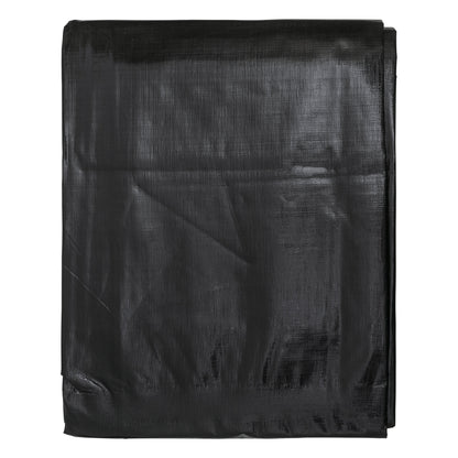 Black/Silver L-Grade Tarpaulin 5m x 8m