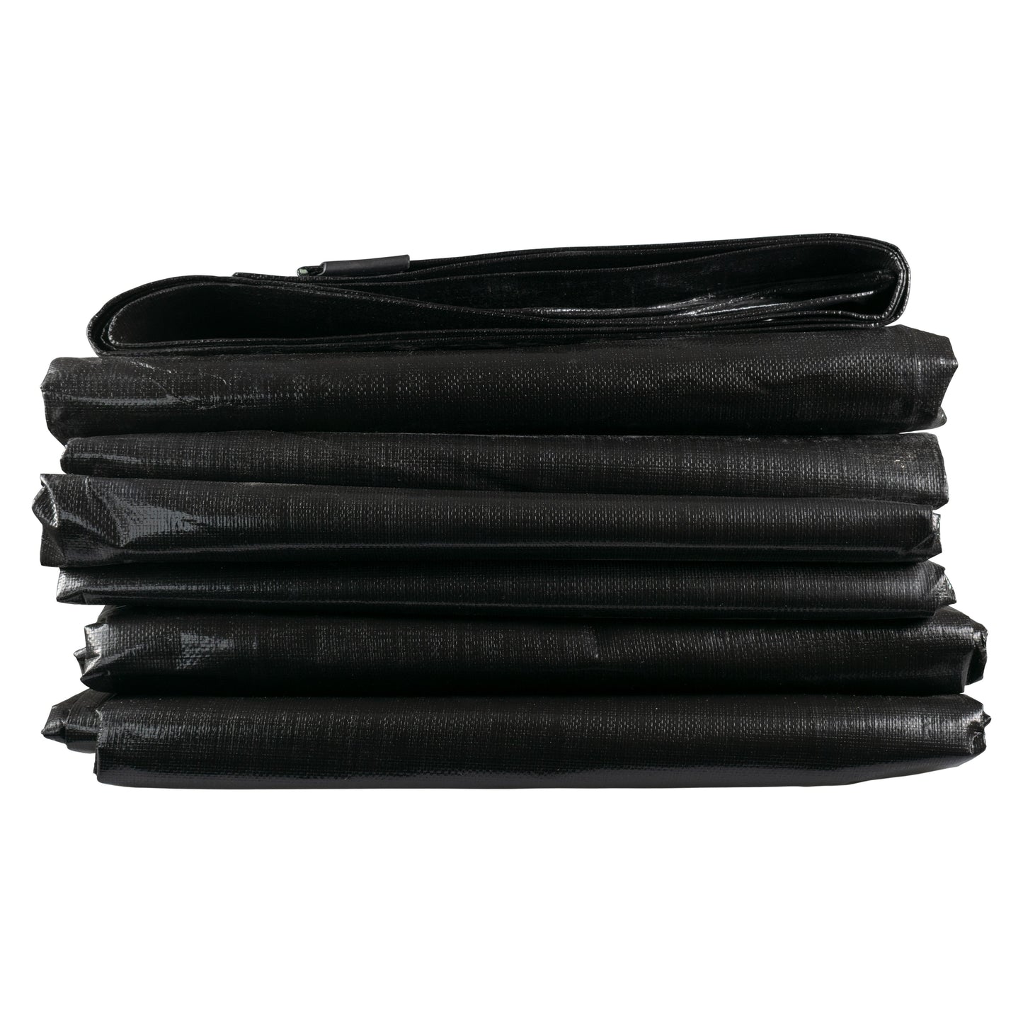 Black/Silver L-Grade Tarpaulin 6m x 8m