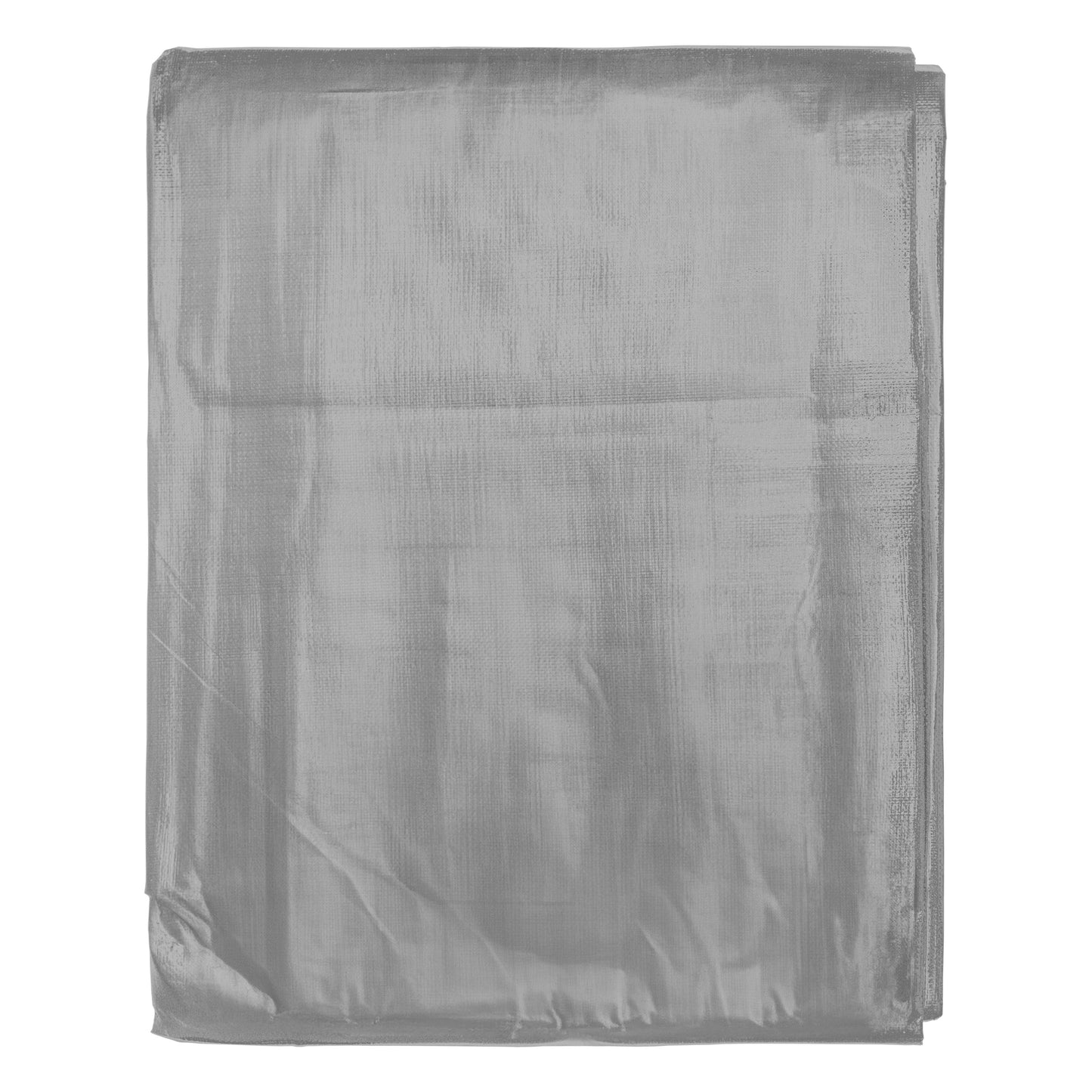 Silver XL-Grade Tarpaulin with 20 x 6" Bungee Balls (White)