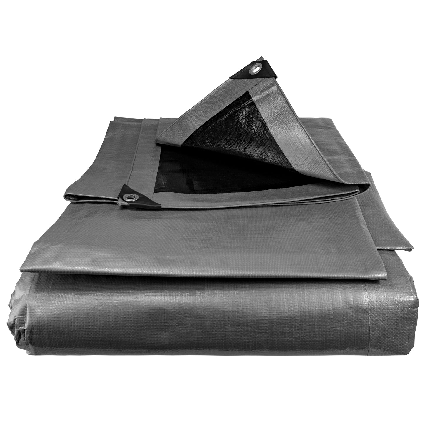 Silver XL-Grade Tarpaulin 4m x 4m